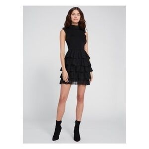 Alice and Olivia Janice Tiered Ruffle Dress - Size M - NWT